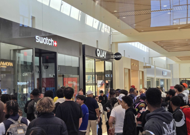 Huge crowds gathered at SouthPark over the weekend. What were they waiting for?