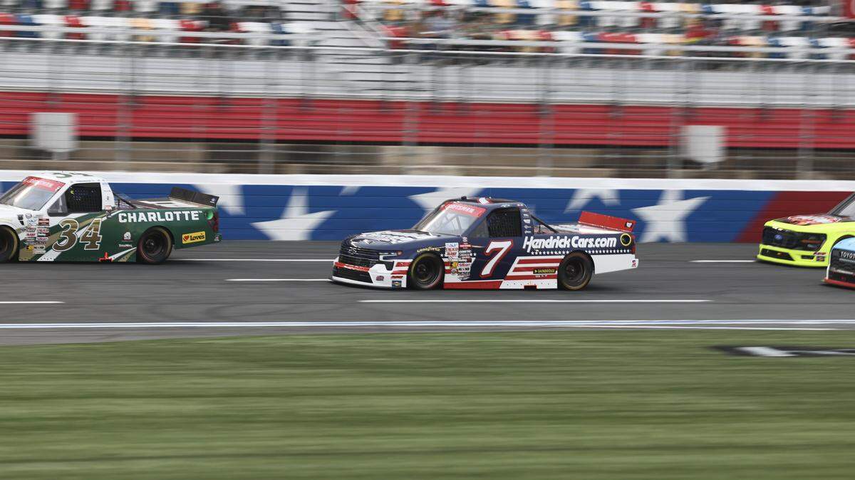 NASCAR Truck Series race at Charlotte postponed for rain. New start time set