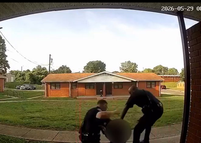 Rural NC police officer filmed punching woman is now charged with assault