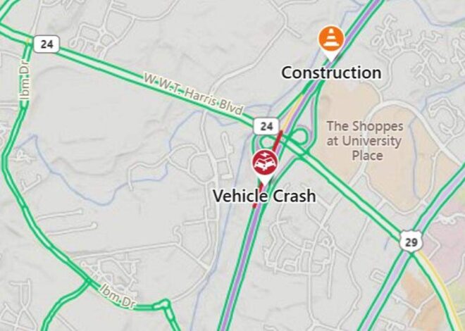 Crash closes Interstate 85 lanes in Charlotte for hours. ‘Traffic impact high.’