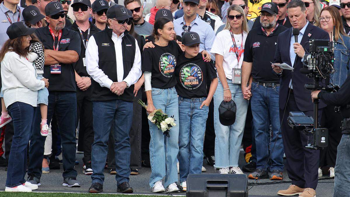 Kyle Busch’s family makes appearance at Coke 600. A powerful moment came next