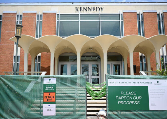 UNC Charlotte is removing one of its most iconic landmarks. It won’t put it back