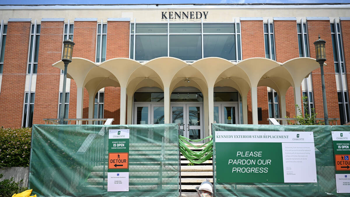 UNC Charlotte is removing one of its most iconic landmarks. It won’t put it back