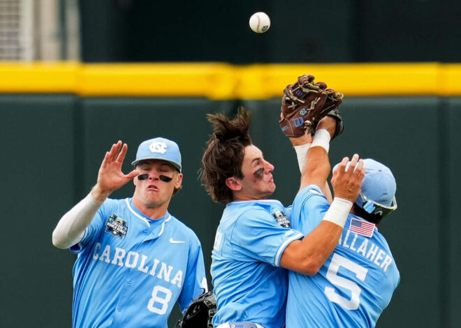 UNC baseball on edge after loss in first game of College World Series finals