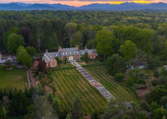 Mansion with ties to one of America’s Founding Fathers for sale in NC mountains