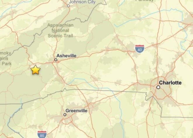Small earthquake detected near scenic NC town in the Smoky Mountains, USGS says