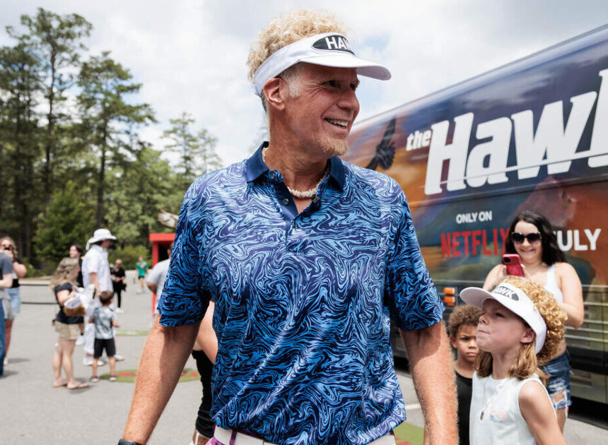 Will Ferrell held an event in NC. But he wouldn’t let us call him Will Ferrell.