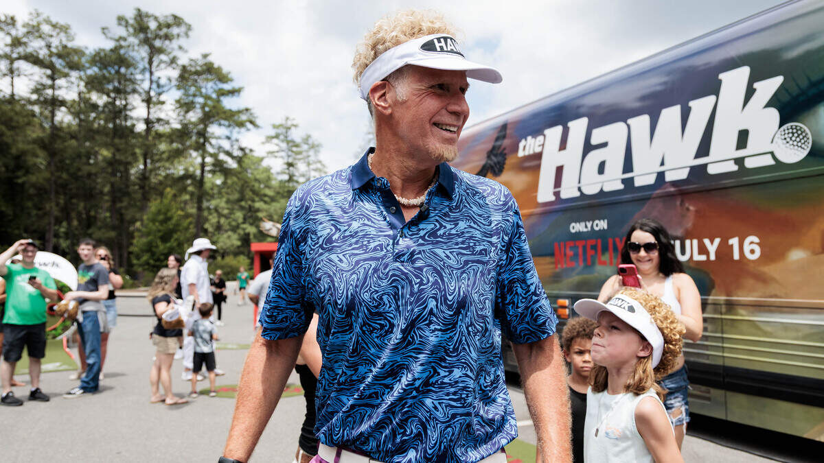 Will Ferrell held an event in NC. But he wouldn’t let us call him Will Ferrell.
