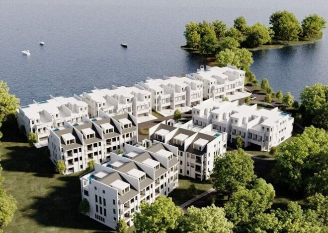 Luxury townhomes to rise on Lake Norman peninsula. Prices start at $2.5 million.