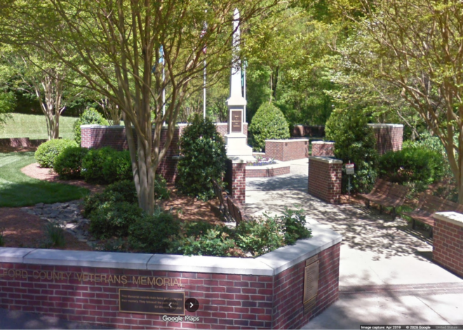 Man accused of chiseling off parts of county’s Veterans Memorial, NC police say