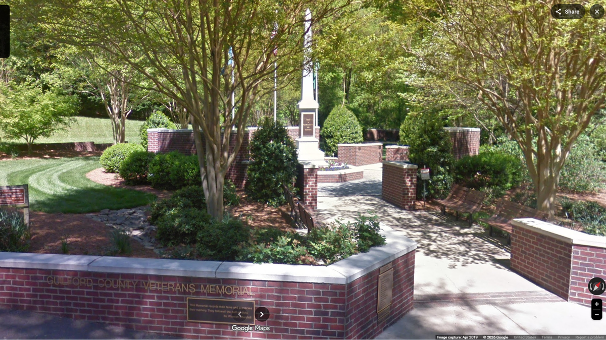 Man accused of chiseling off parts of county’s Veterans Memorial, NC police say