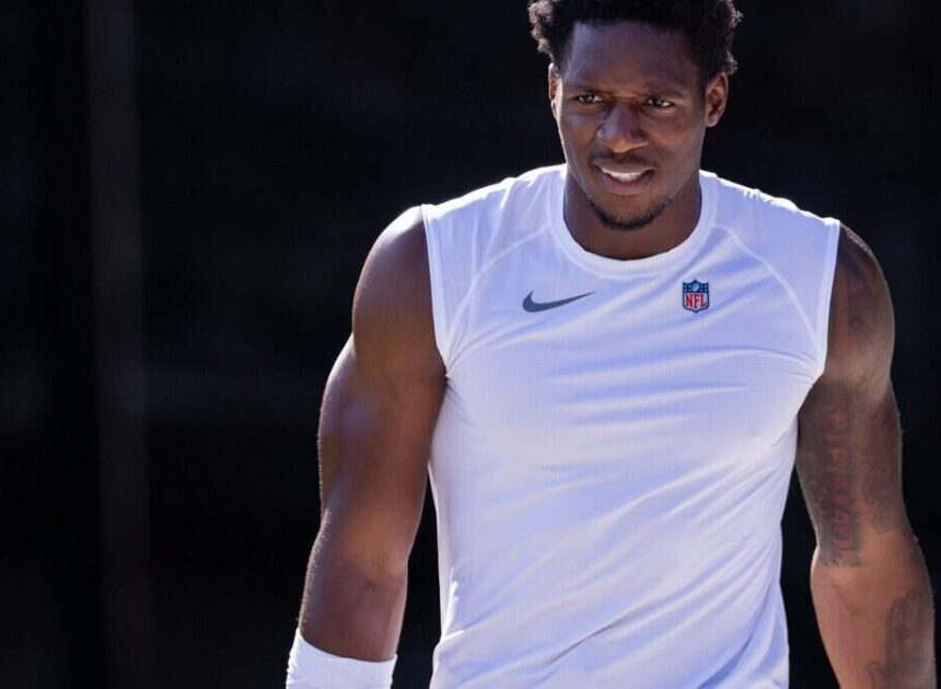 Carolina Panthers cornerback making plays, showing growth in competitive minicamp