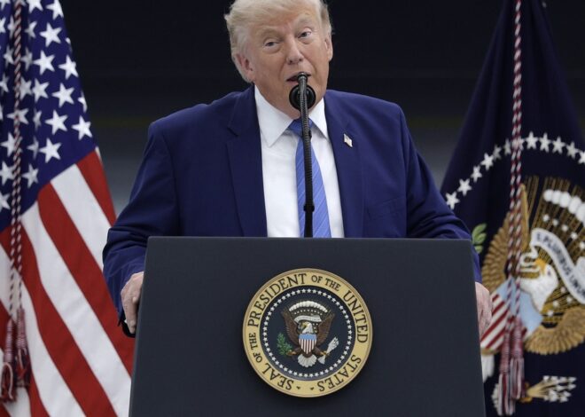 Donald Trump Claims Reflecting Pool Was Vandalized Amid Renovation Failure
