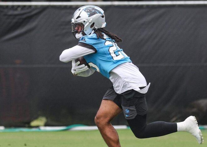 Jonathon Brooks held out of team reps. Why Carolina Panthers aren’t worried