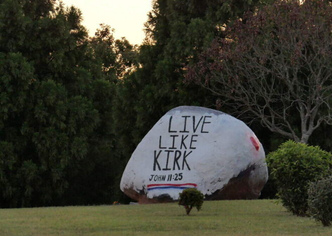 CMS settles student lawsuit over Charlie Kirk tribute on Ardrey Kell spirit rock