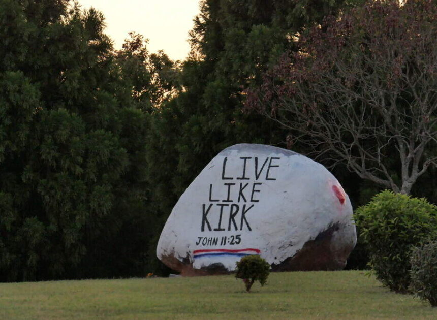 CMS settles student lawsuit over Charlie Kirk tribute on Ardrey Kell spirit rock