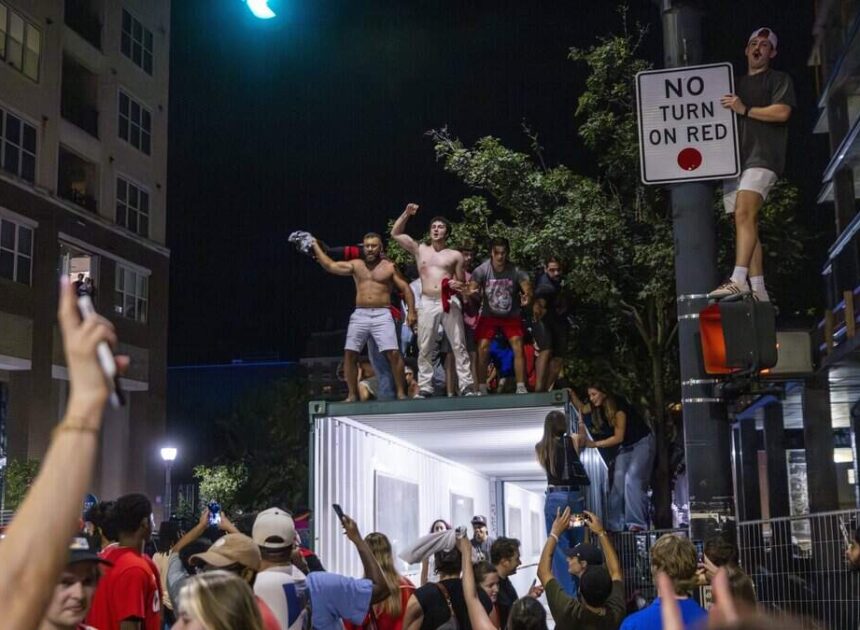 Triangle fans erupt in celebration after Carolina Hurricanes take home Stanley Cup