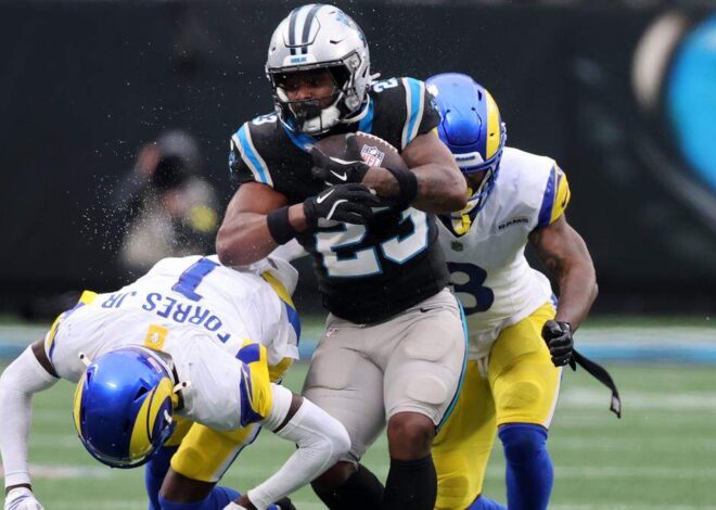 Panthers’ Etienne watched his brother cash in. Now, he wants to take ‘next step’