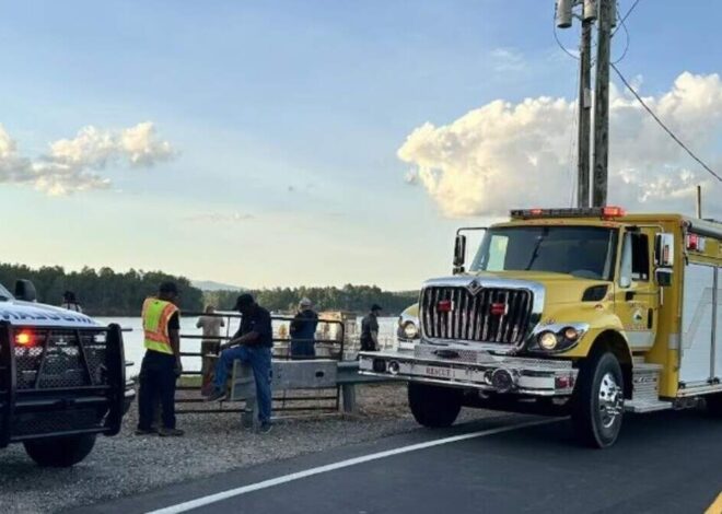 Crews search for swimmer who vanished near popular rock face on NC mountain lake