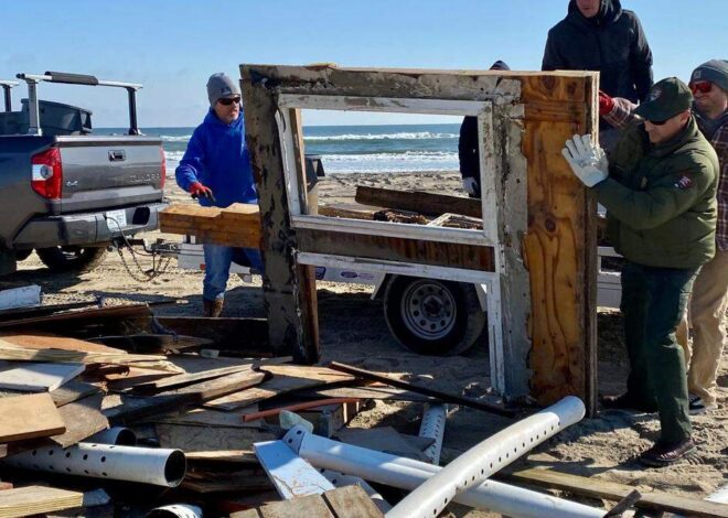 Pricey home falls into ocean on NC’s Outer Banks, creating debris trail, park says