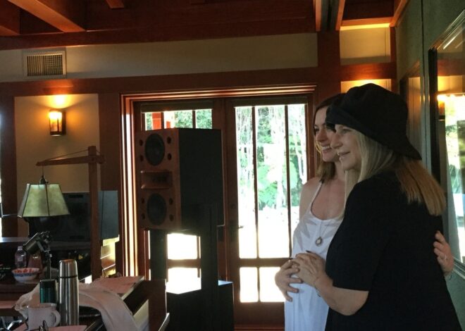 Barbra Streisand Cradles Pregnant Anne Hathaway’s Baby Bump: ‘Mazel Tov’