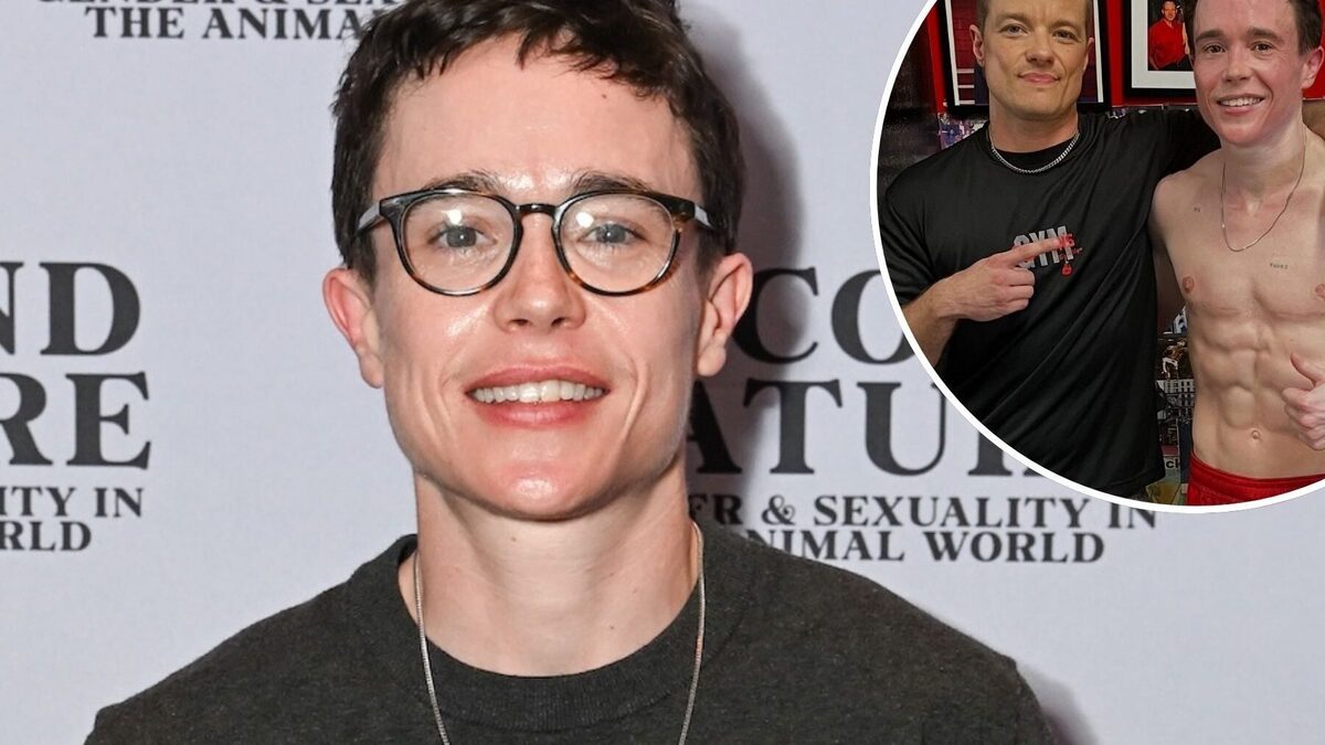 Elliot Page Shows Off Ripped Body and 6-Pack Abs After Boxing Training