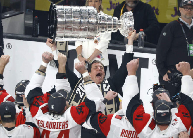 The Canes take the Stanley Cup!