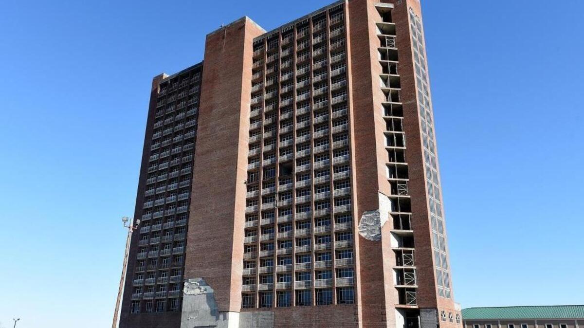 Former PTL tower in Fort Mill is finally coming down. ‘What everybody wants’