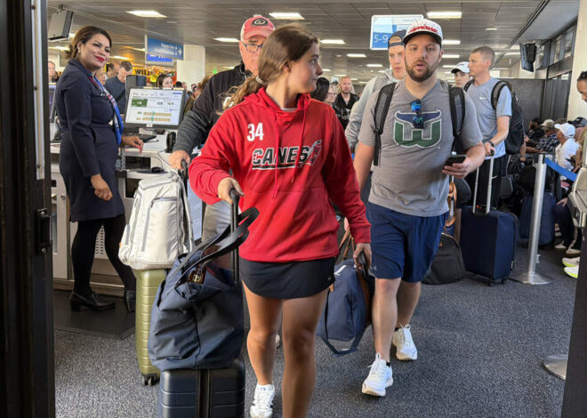 Hurricanes fans find their way to Vegas for Game 6: ‘It’s a chance of a lifetime’