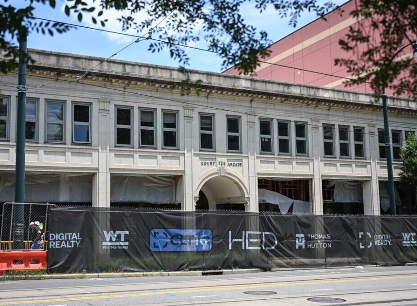 Charlotte architects try to save historic facade from demolition for data center