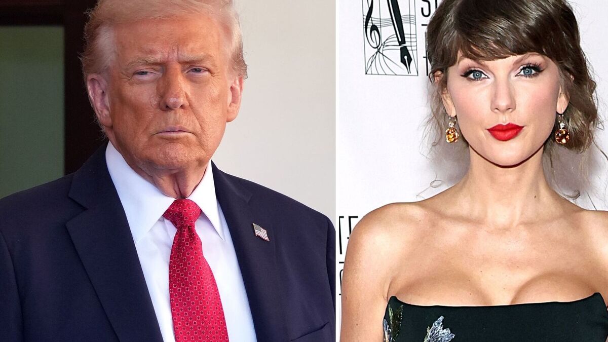 Trump Mocks Taylor Swift and Travis Kelce’s MSG Marriage Announcement