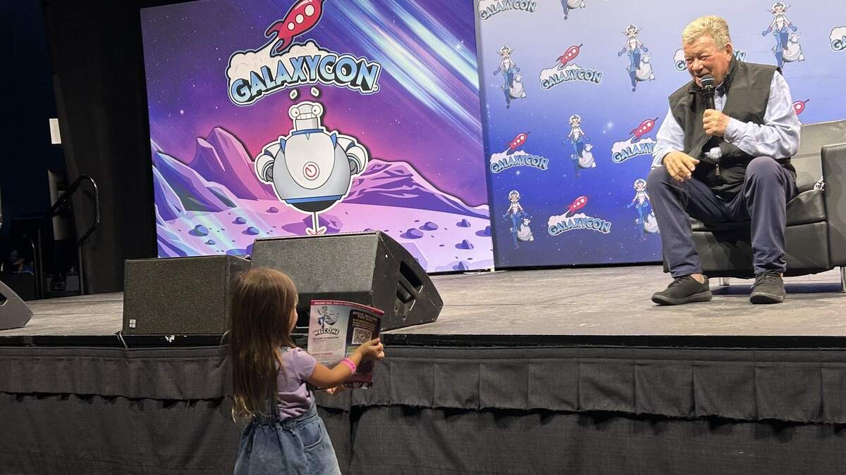 William Shatner tells 3-year-old to ‘sit down.’ Why her Raleigh family loved it