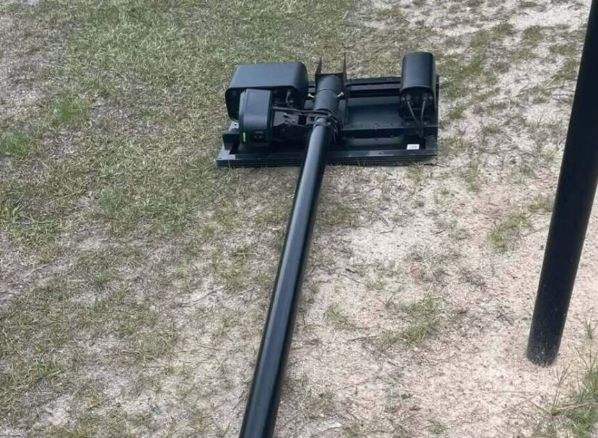 Two Flock cameras intentionally cut down in rural SC town, police say