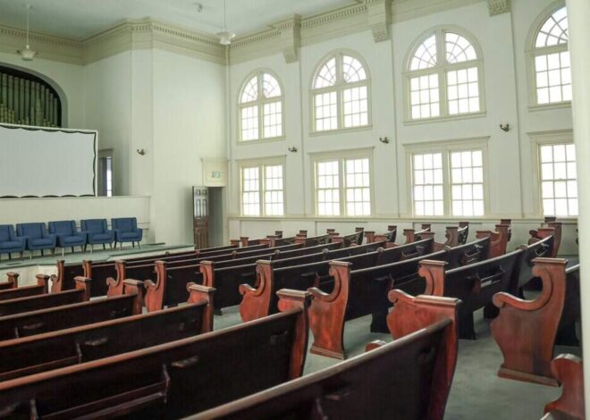 Inside Billy Graham’s old South End church, plans form for new Levine Museum home