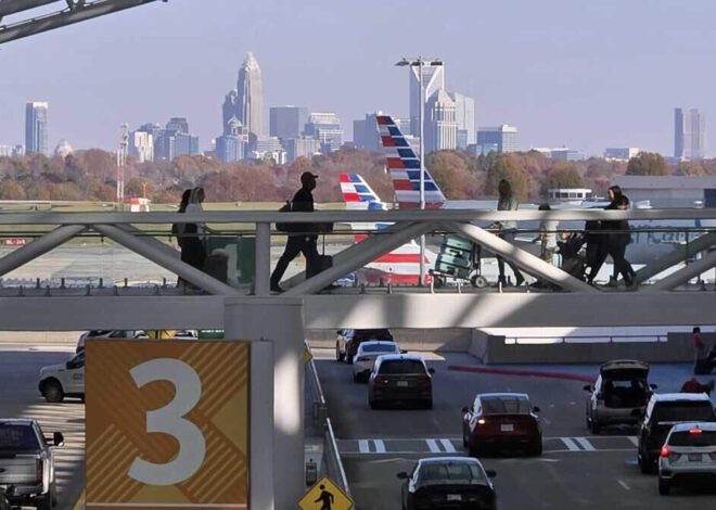 Falling fuel prices won’t mean cheaper flights out of Charlotte airport — for now