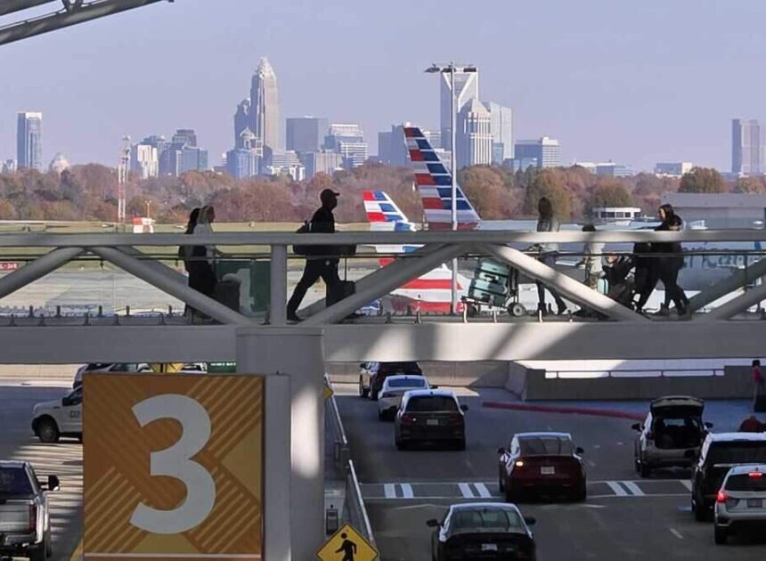 Falling fuel prices won’t mean cheaper flights out of Charlotte airport — for now