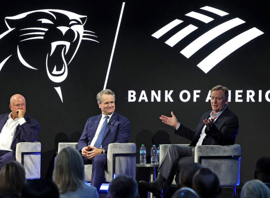 David Tepper playfully pitched a Charlotte Super Bowl. Roger Goodell responded
