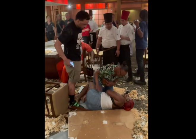 Chaos erupts when steakhouse ceiling collapses, injuring three, NC officials say