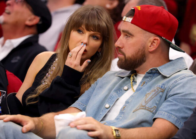Guests at Travis Kelce, Taylor Swift rehearsal got gift with KC tie, couple’s logo