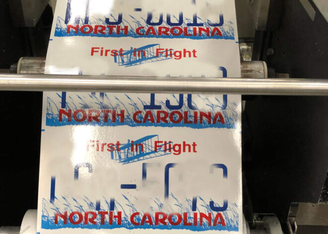 NC gives up on its effort to regularly replace vehicle license plates