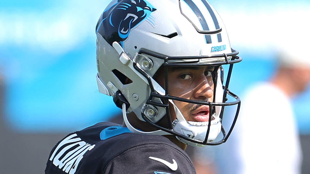 Bryce Young looks like a million — actually, 200 million — bucks at Panther camp
