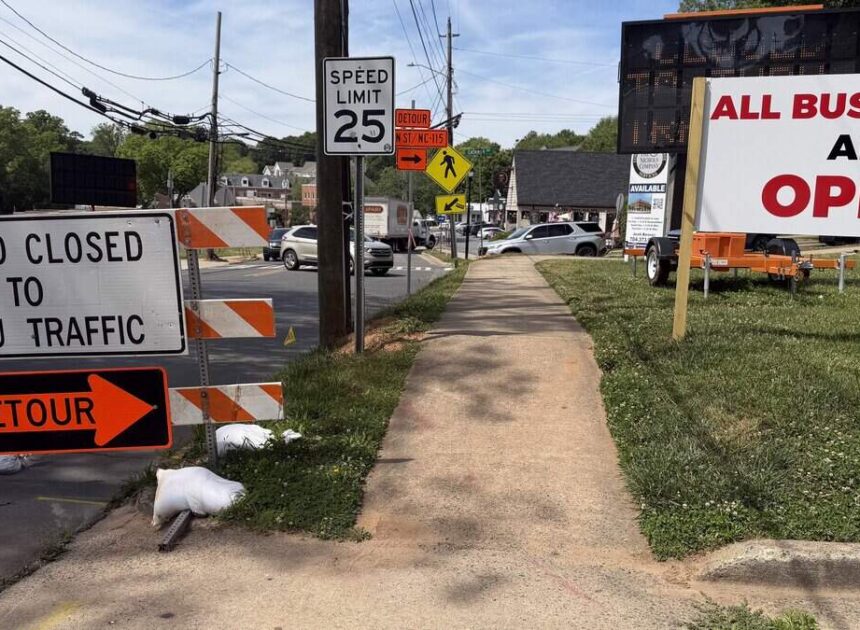 Expect delays with new safety measures at 2 Lake Norman intersections, town says