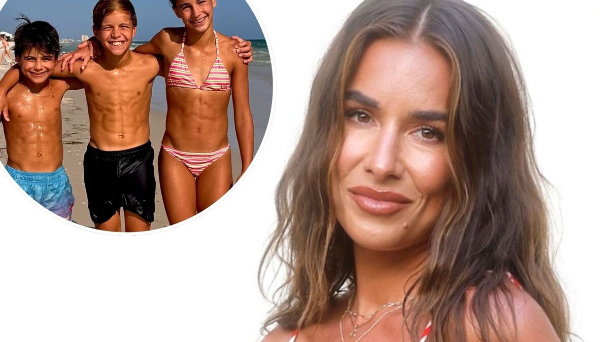 Jessie James Decker’s Kids Flaunt Their Abs During Summer Beach Vacation