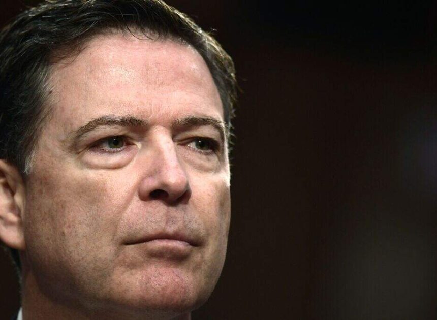 Former FBI head James Comey alleges Trump vendetta in bid to dismiss ‘86 47’ seashell case