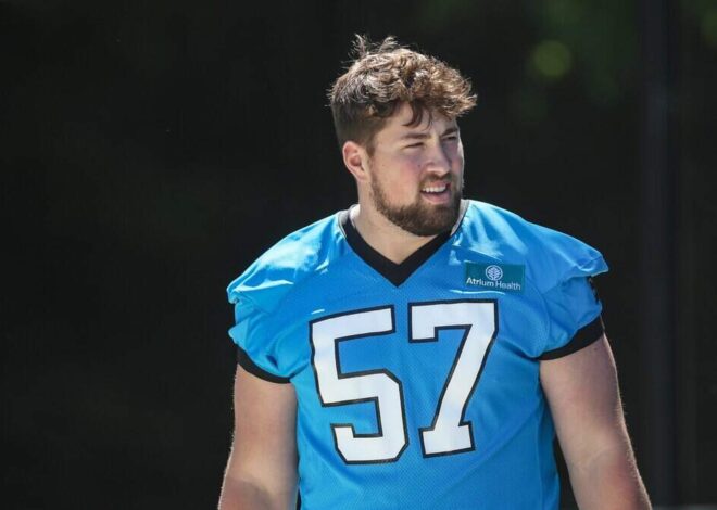 Carolina Panthers insist rookie Monroe Freeling is ‘ready.’ Why he’ll have to be