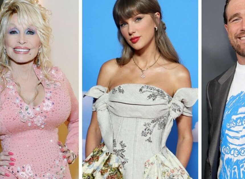 Dolly Parton Jokingly Asks Taylor Swift and Travis Kelce for Their 1st Baby