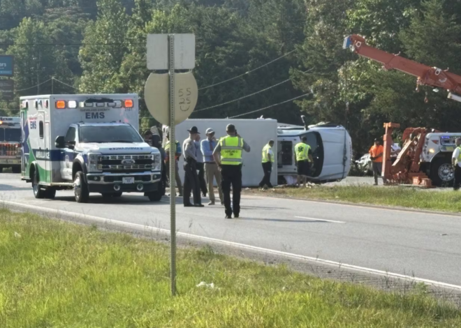 Paramedic killed when she flies from back of flipping ambulance, NC troopers say