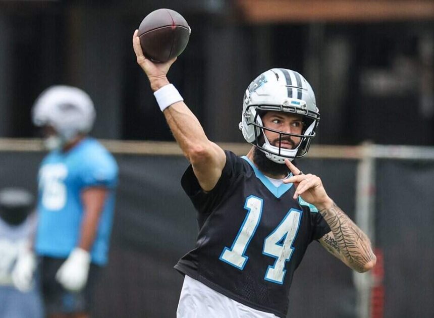 Carolina Panthers quarterback retires a week before training camp begins