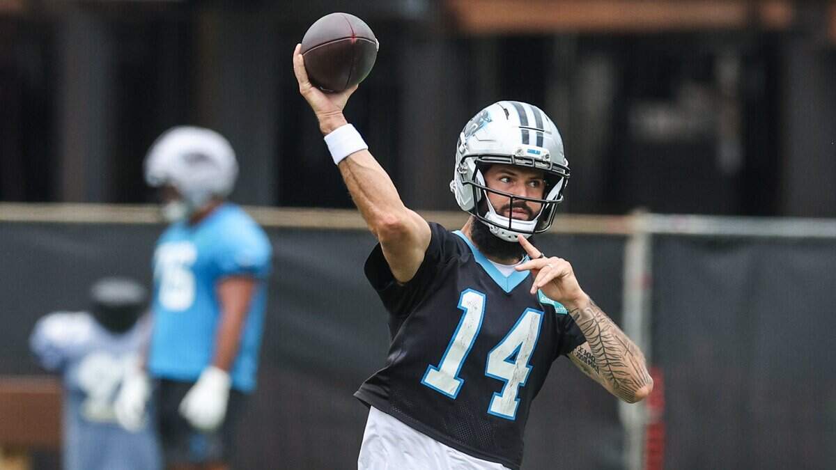 Carolina Panthers quarterback retires a week before training camp begins