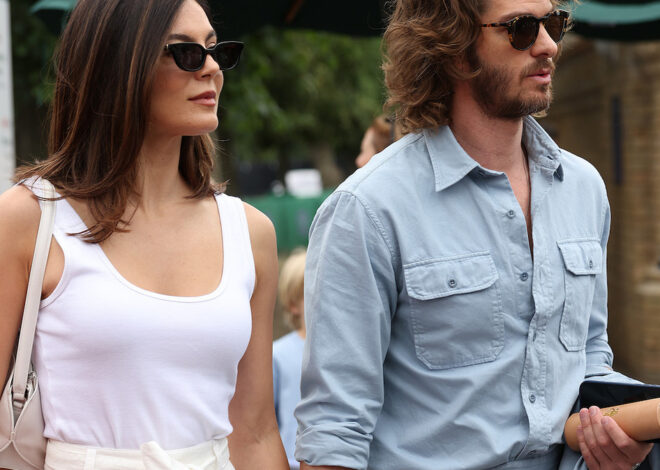 Andrew Garfield and Monica Barbaro Hold Hands During Rare Public Appearance